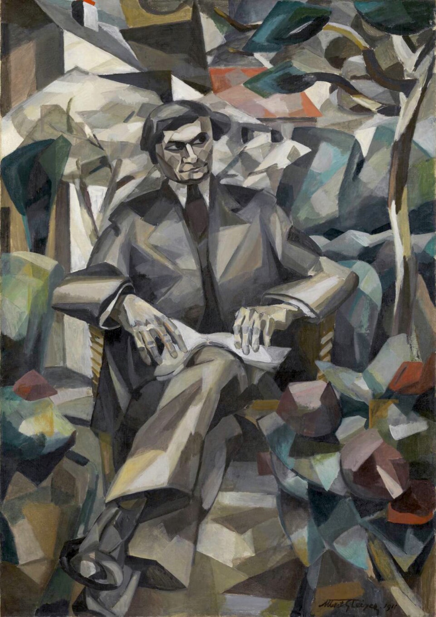 Retrato de Jacques Nayral de Albert Gleizes