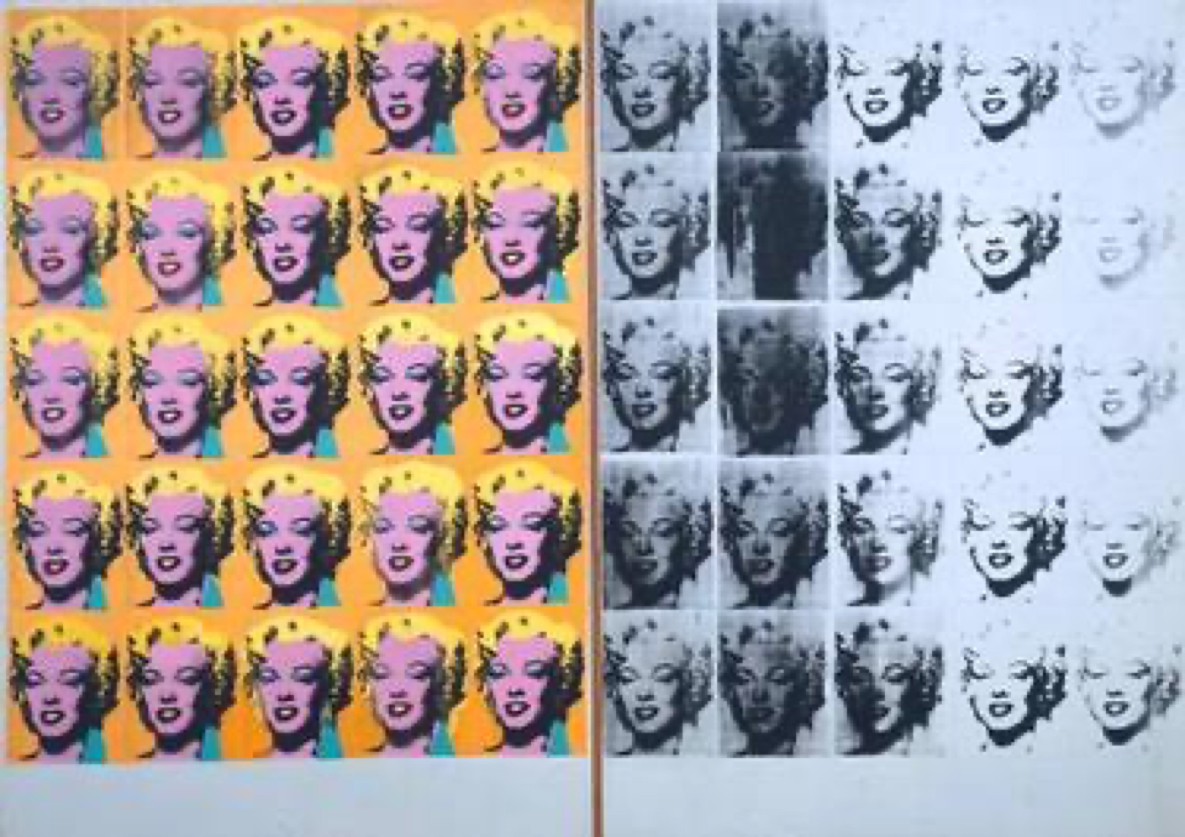 Marilyn Diptych de Andy Warhol