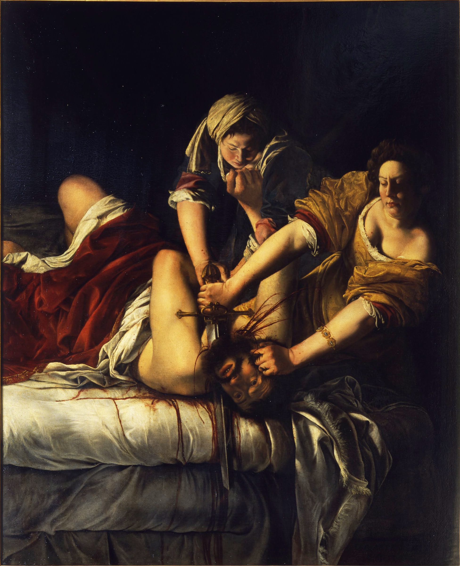 Judith decapitando a Holofernes de Artemisia Gentileschi