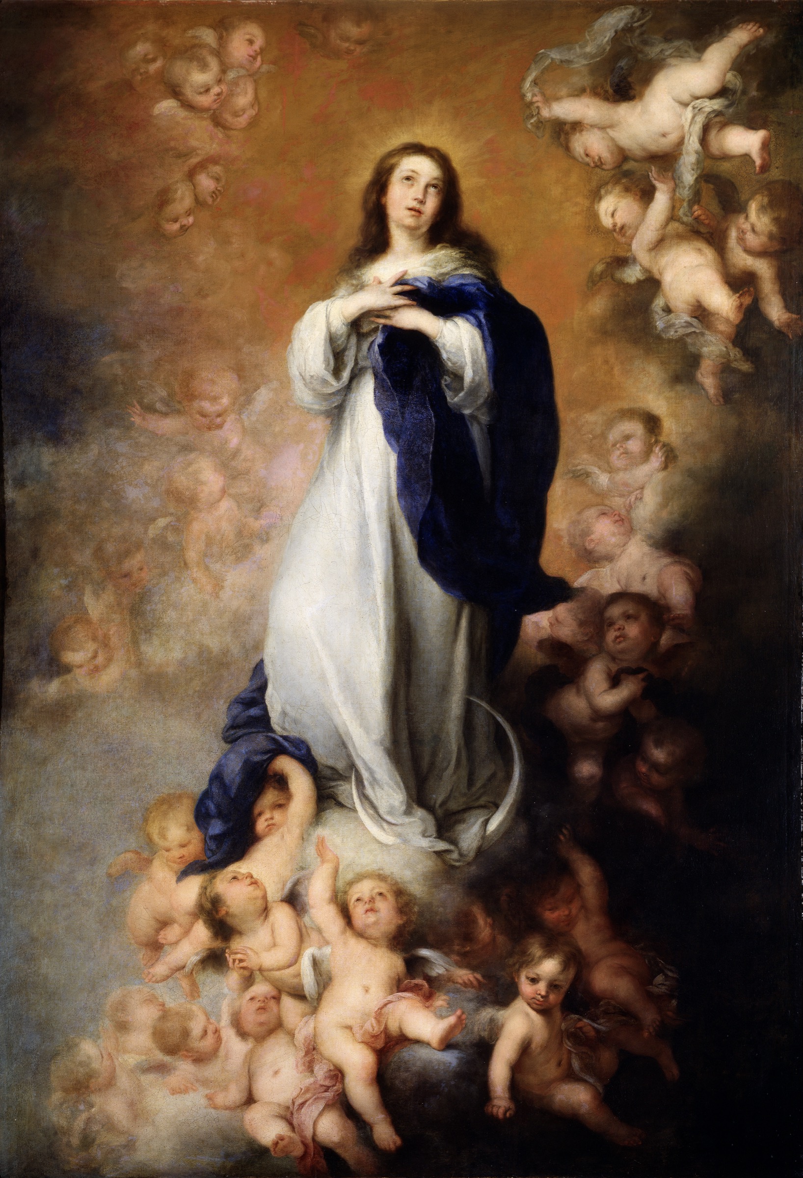 La Inmaculada Concepcion de los Venerables de Bartolomé Esteban Murillo