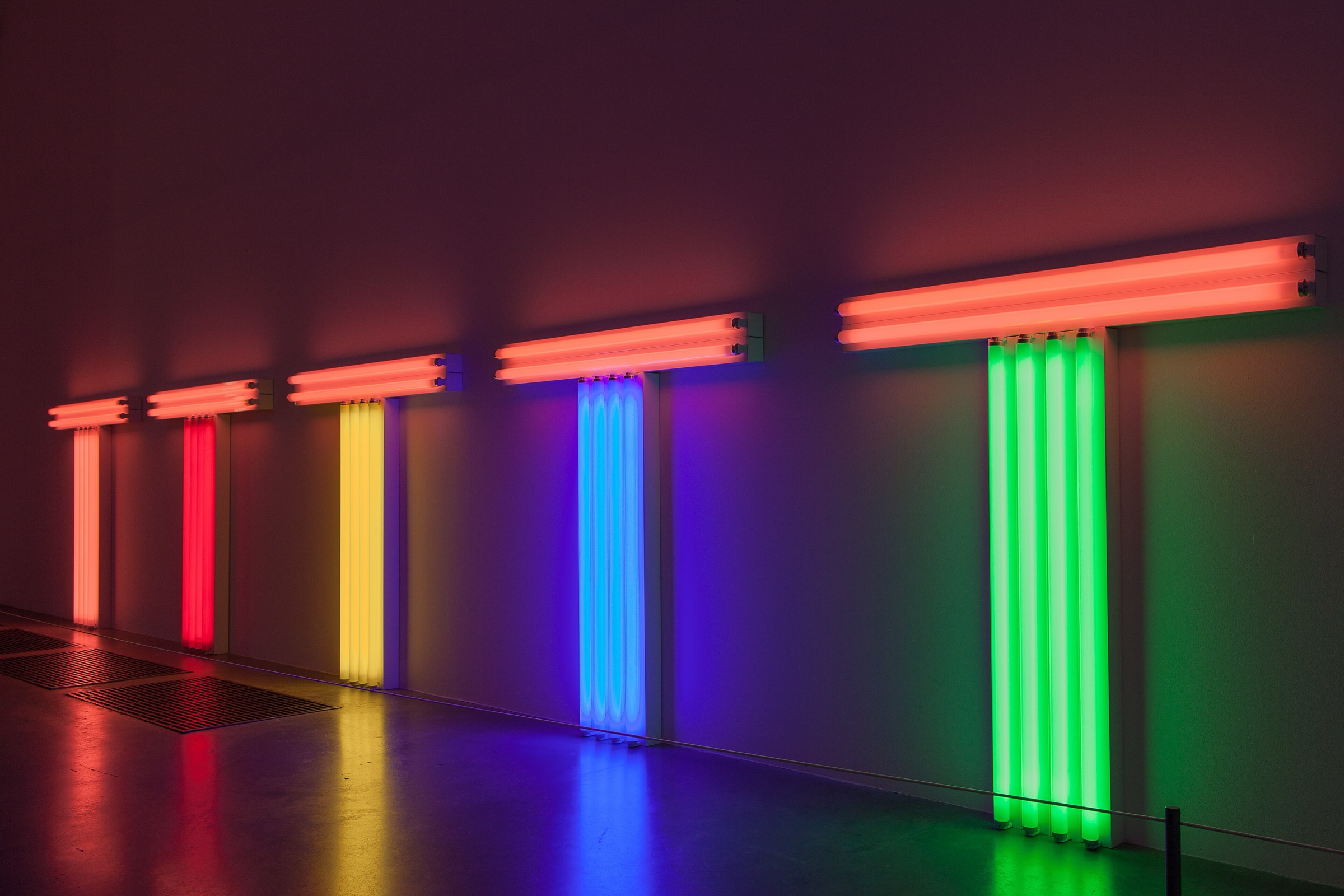 Untitled (to Don Judd, Colorist) 1–5 de Dan Flavin