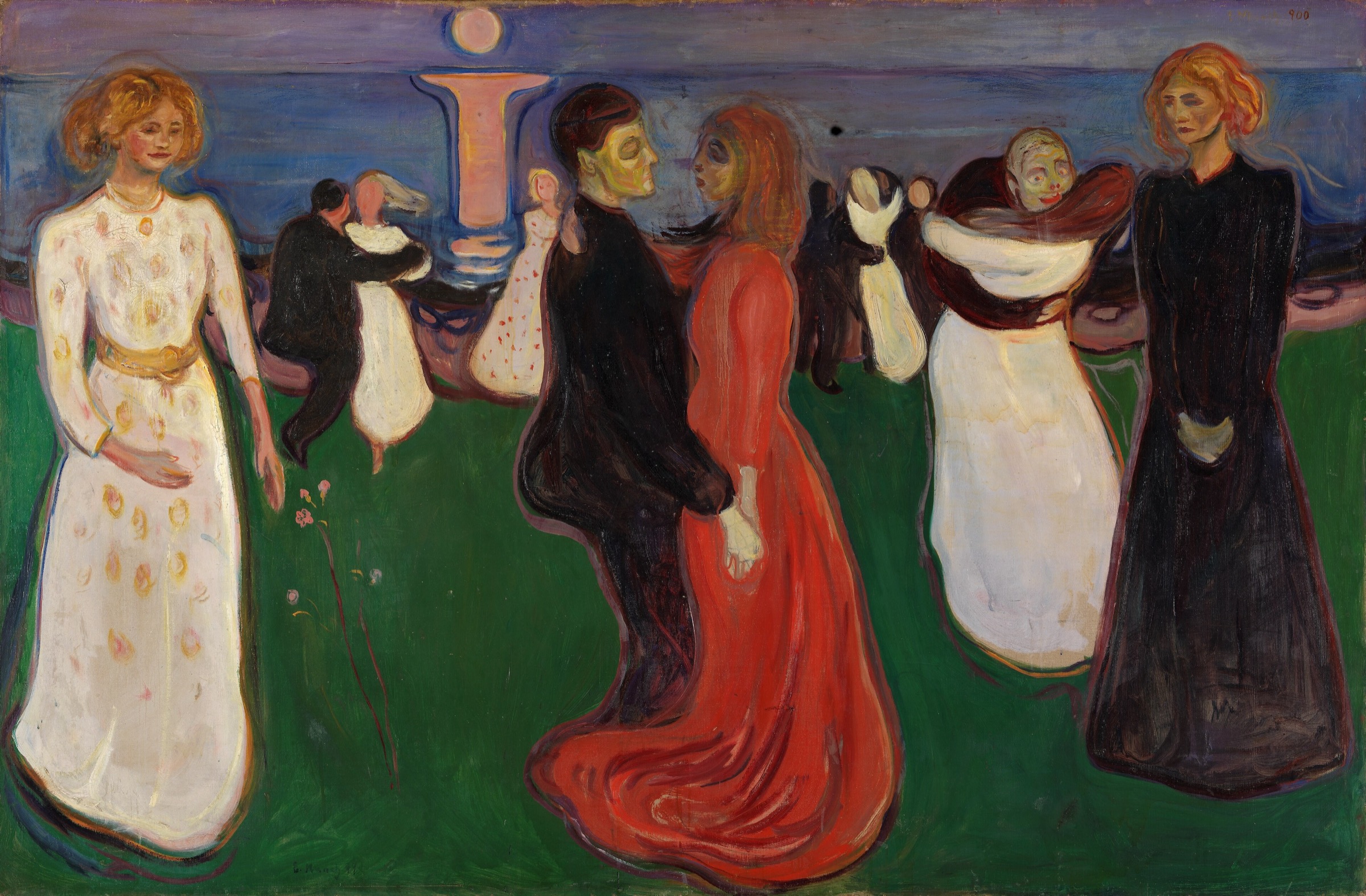 La danza de la vida de Edvard Munch
