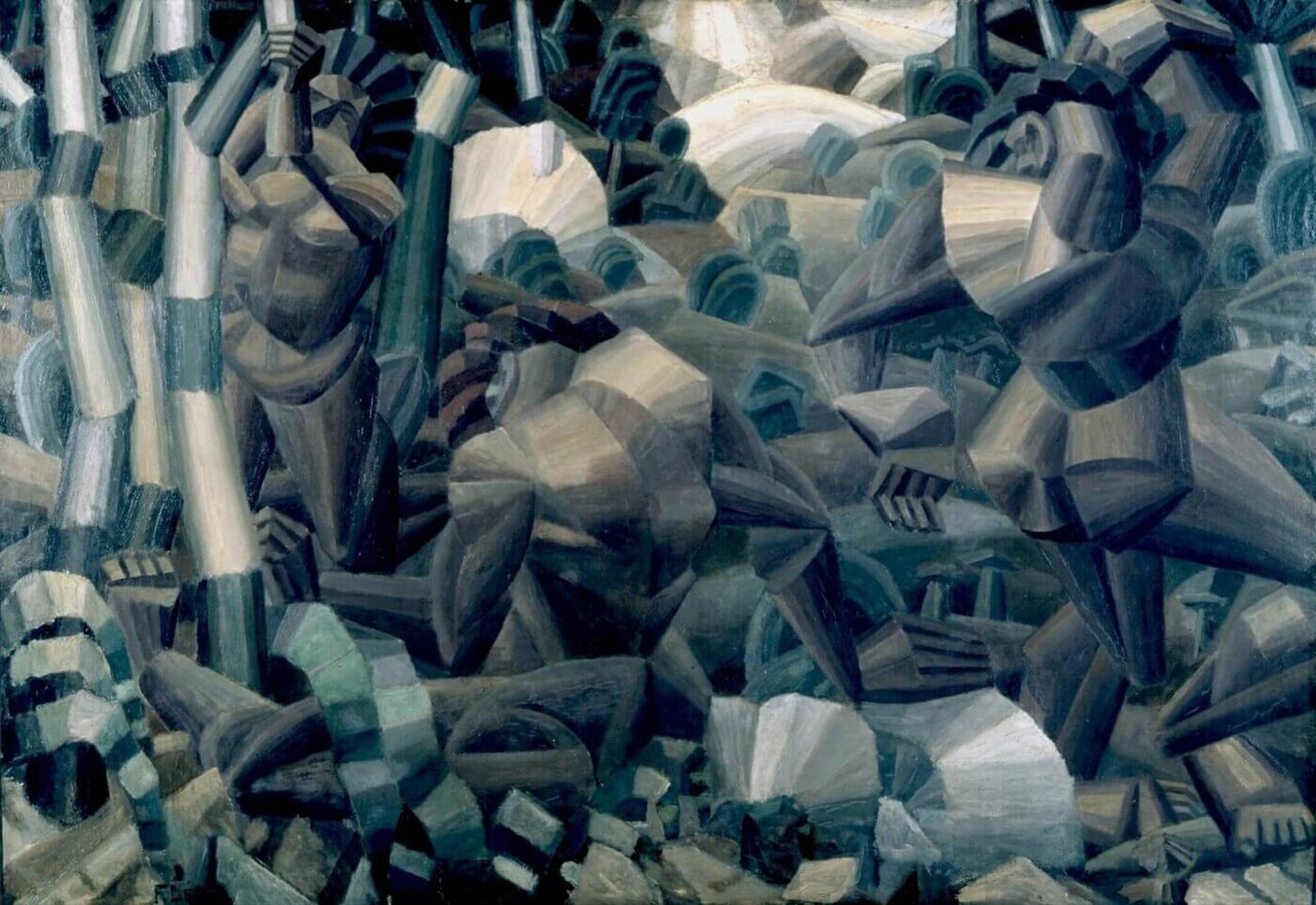 Desnudos en el bosque de Fernand Léger