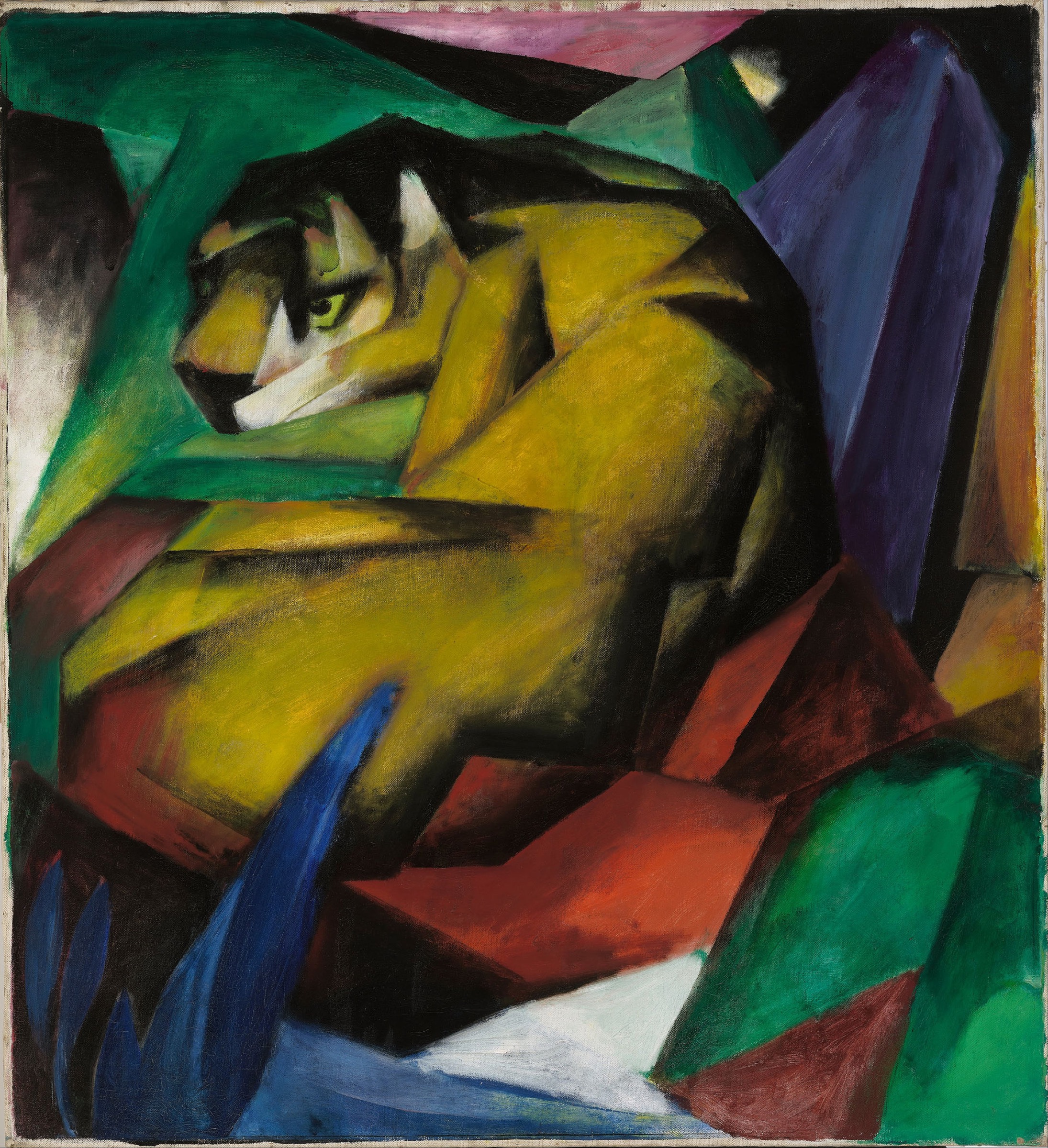 El tigre de Franz Marc