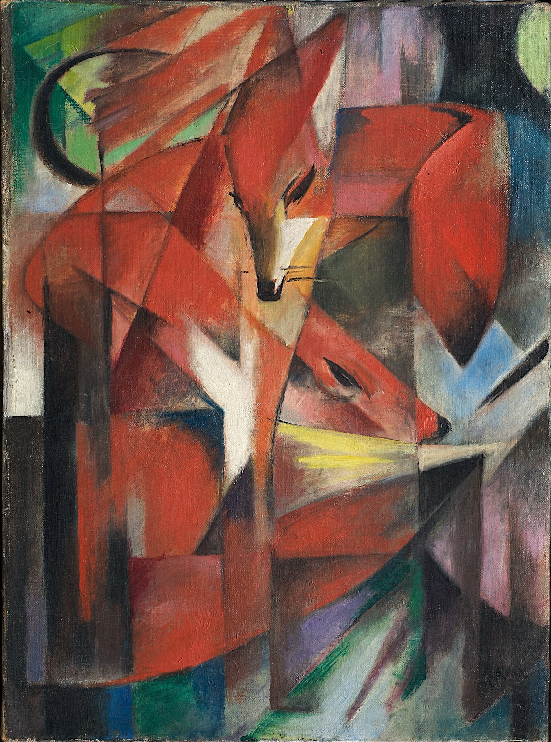 Los zorros de Franz Marc