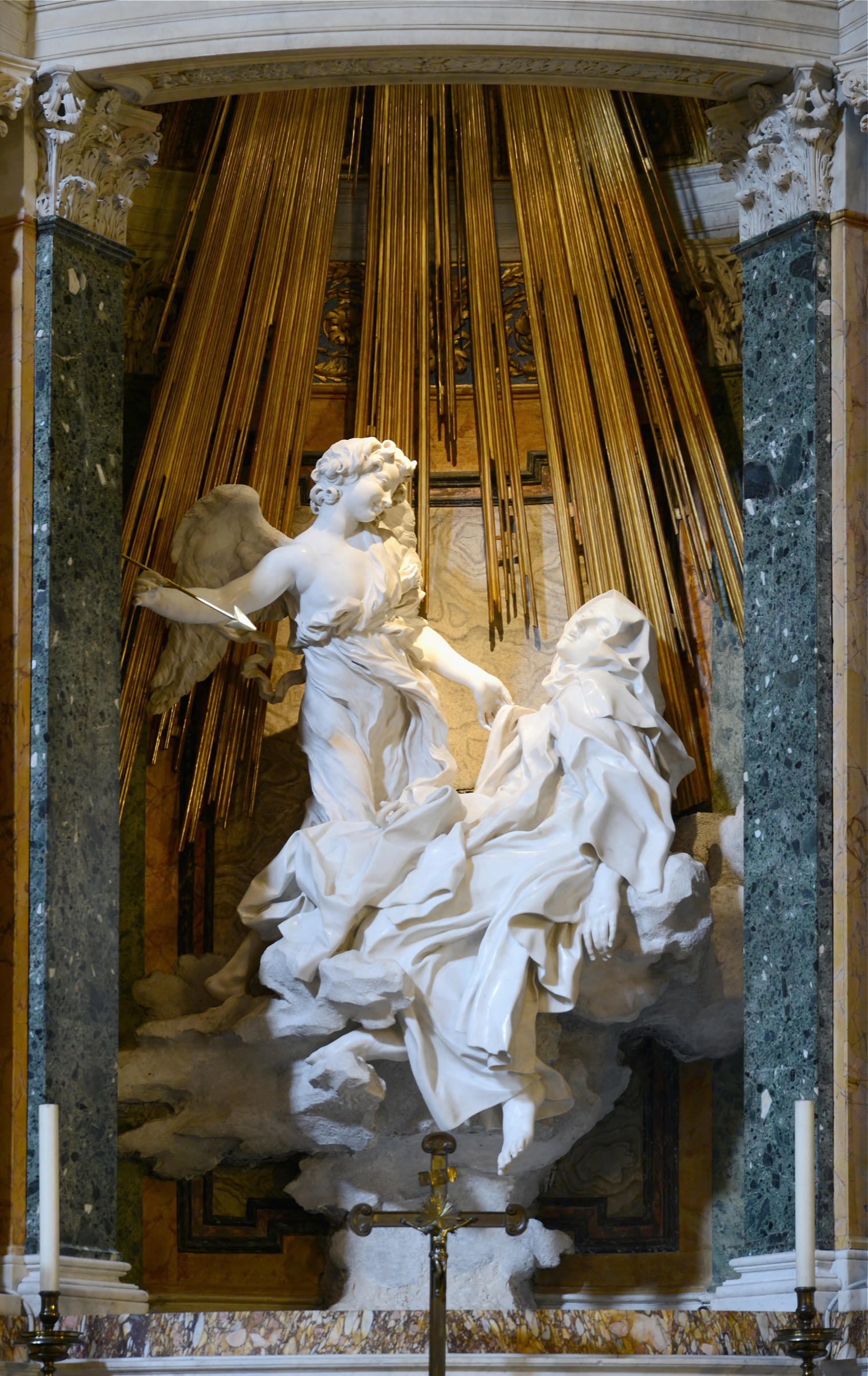 El extasis de Santa Teresa de Gian Lorenzo Bernini