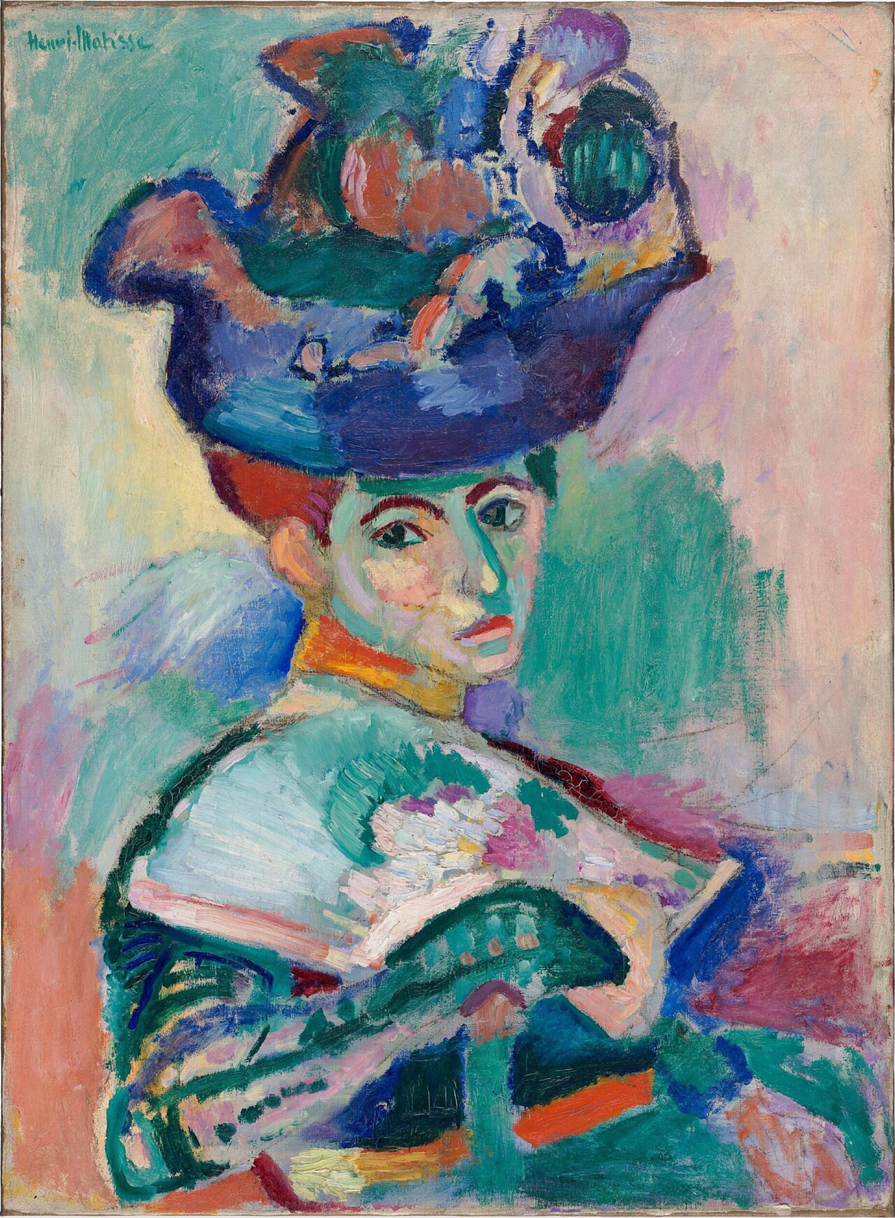 Mujer con sombrero de Henri Matisse