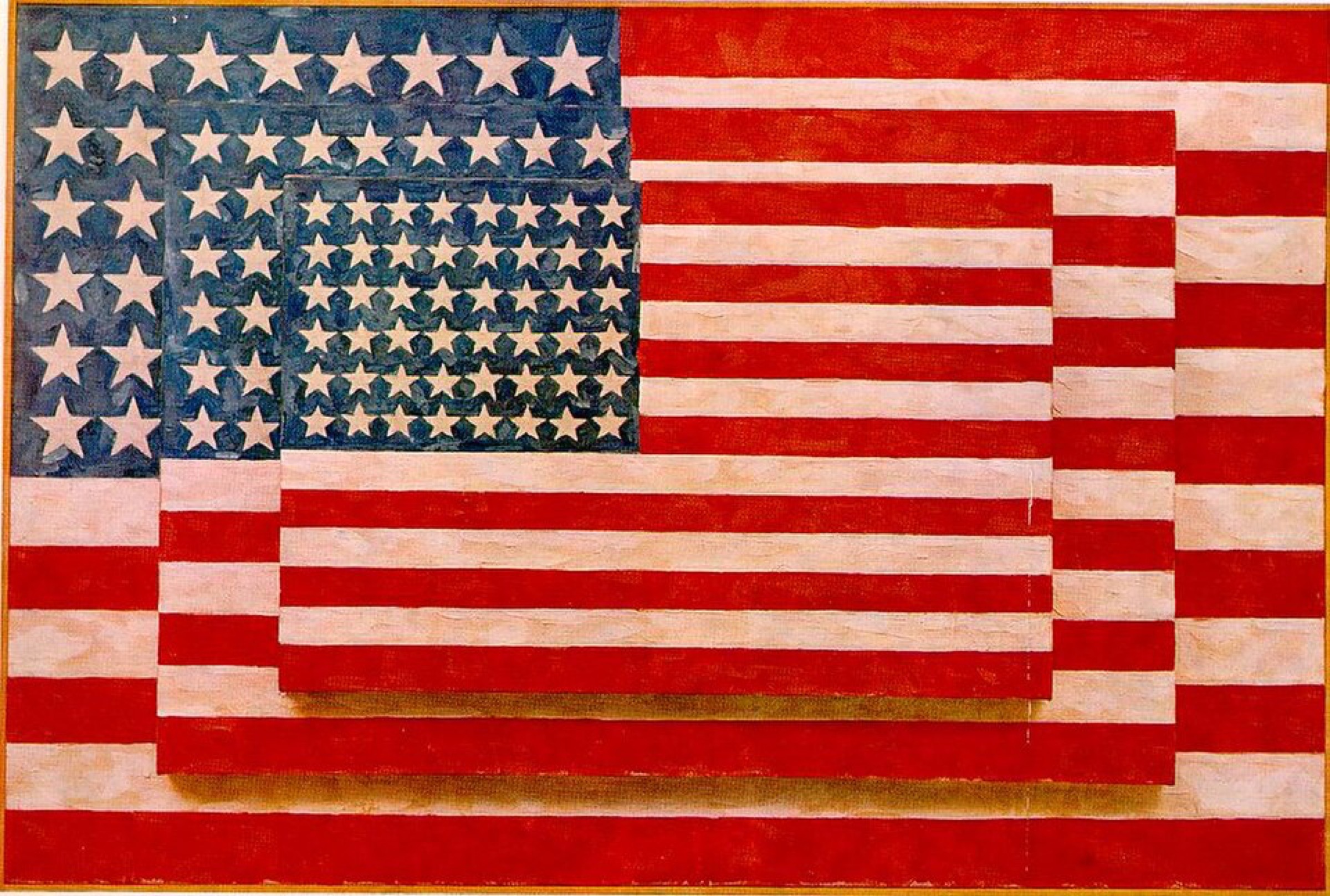 Three Flags de Jasper Johns