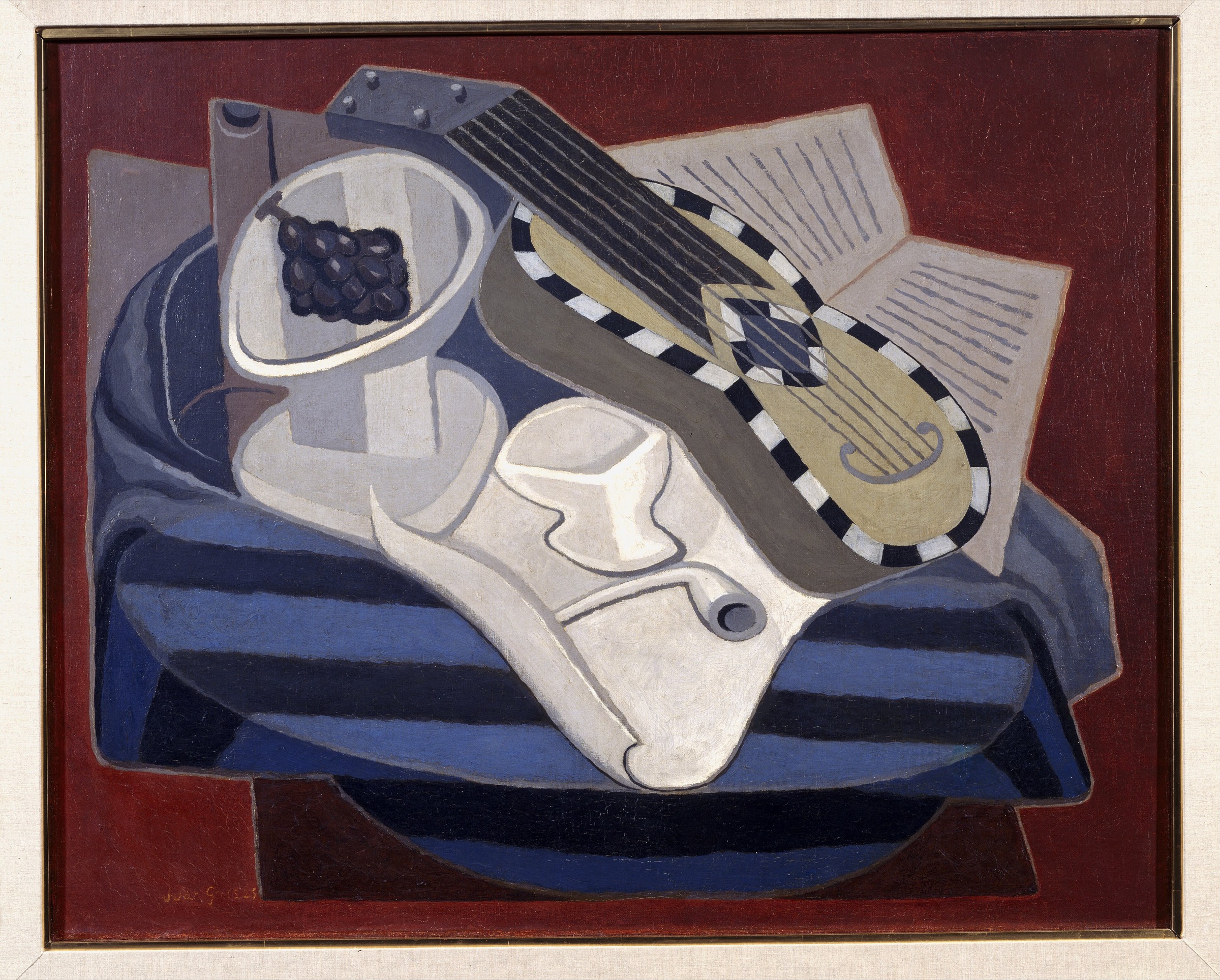 La guitarra con incrustaciones de Juan Gris