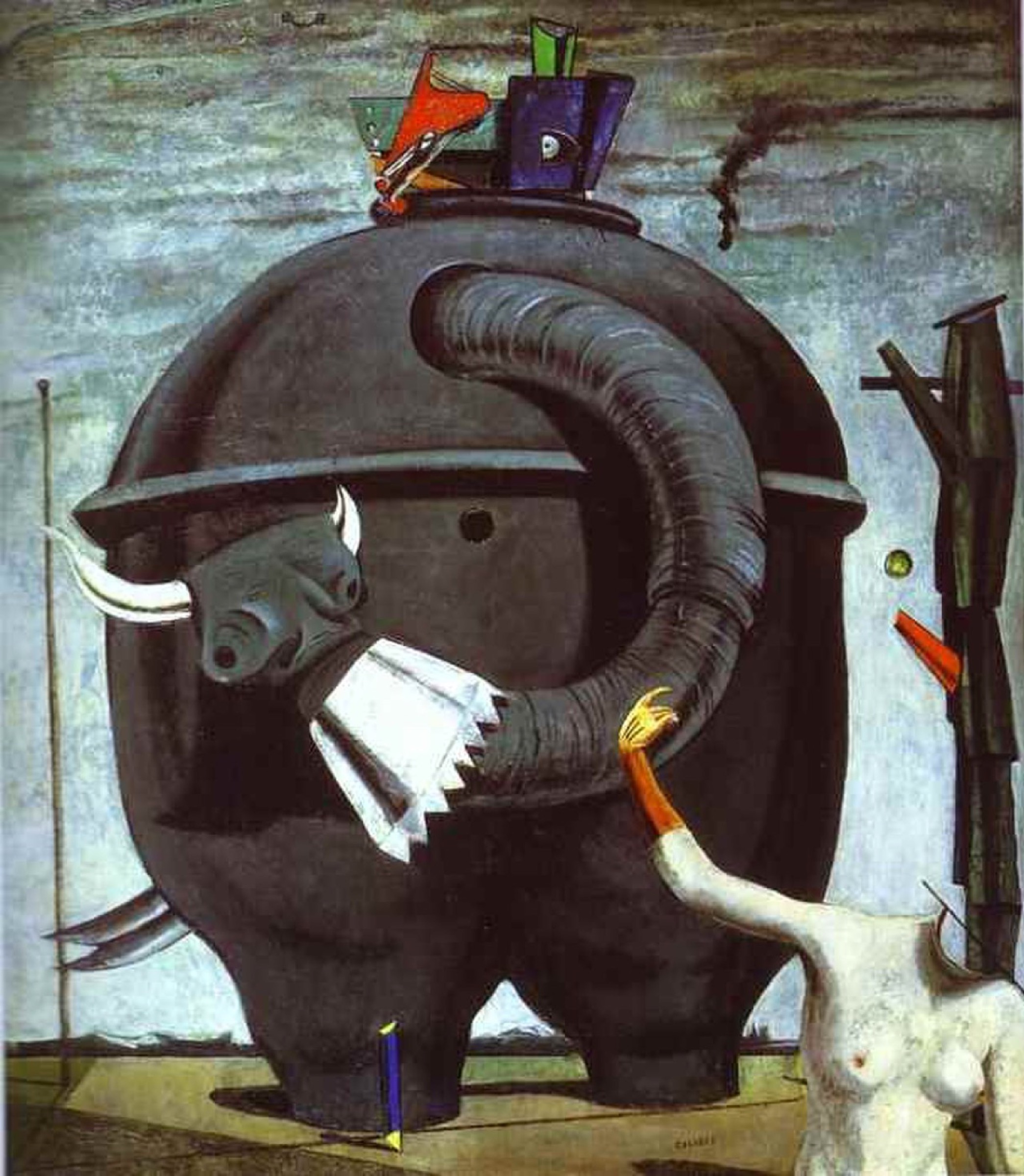 El elefante de Celebes de Max Ernst