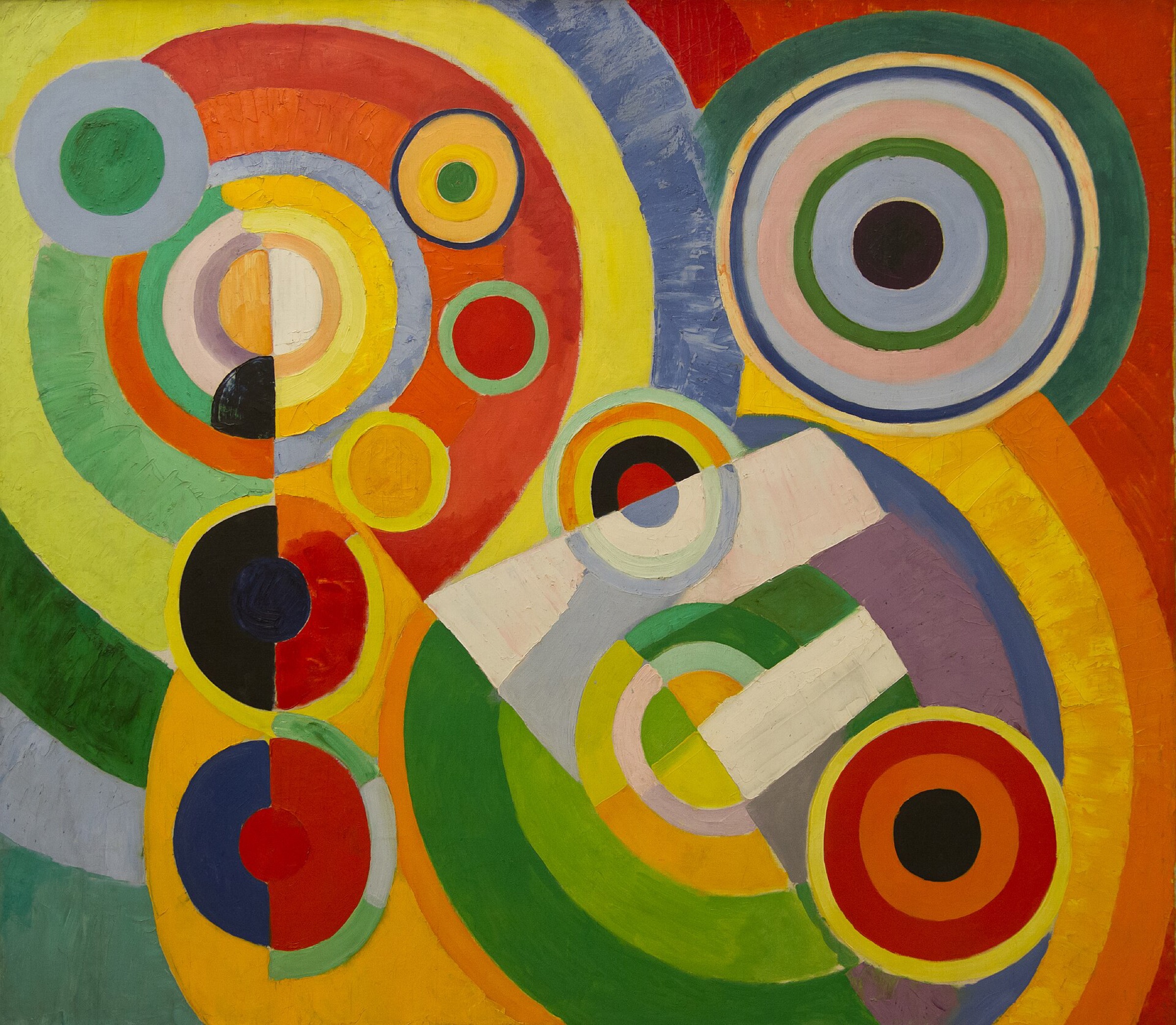 Ritmo, alegría de vivir de Robert Delaunay