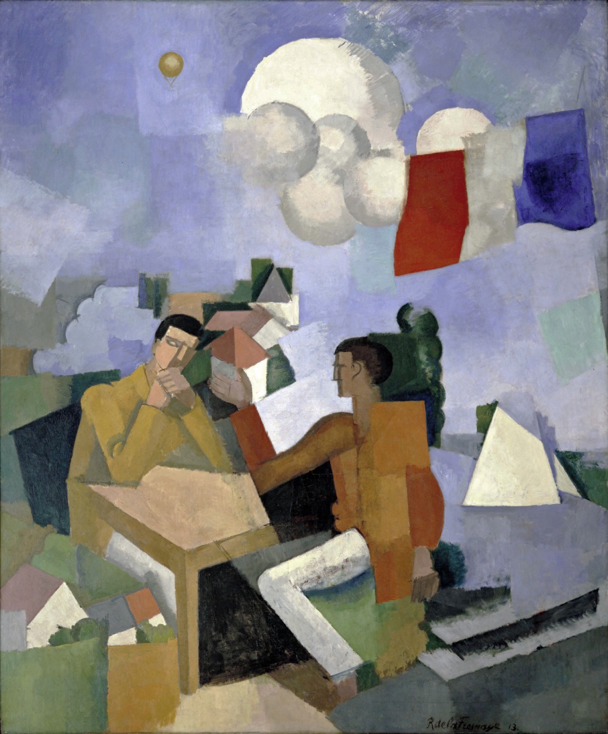 La conquista del aire de Roger de La Fresnaye