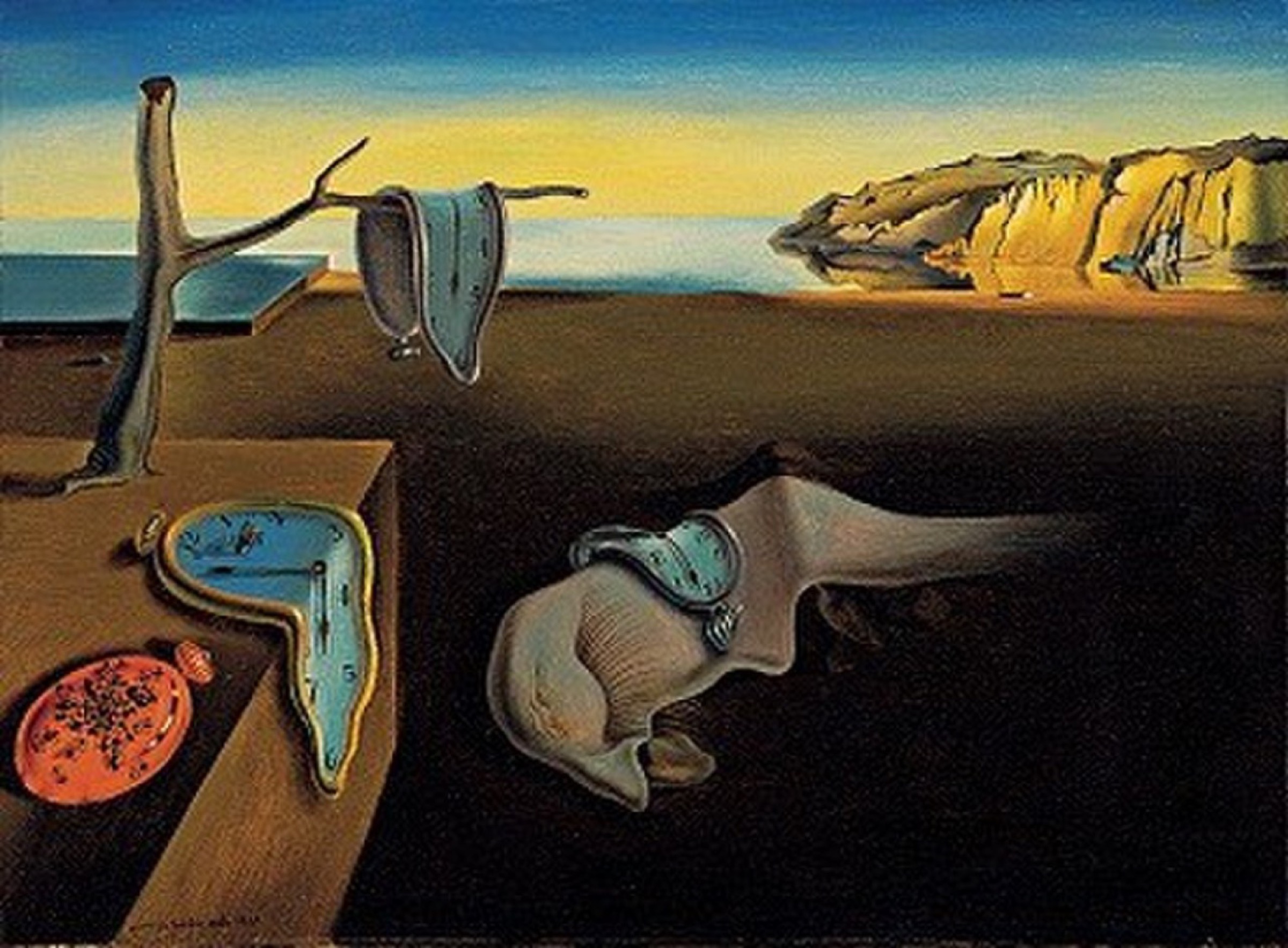 La persistencia de la memoria de Salvador Dali