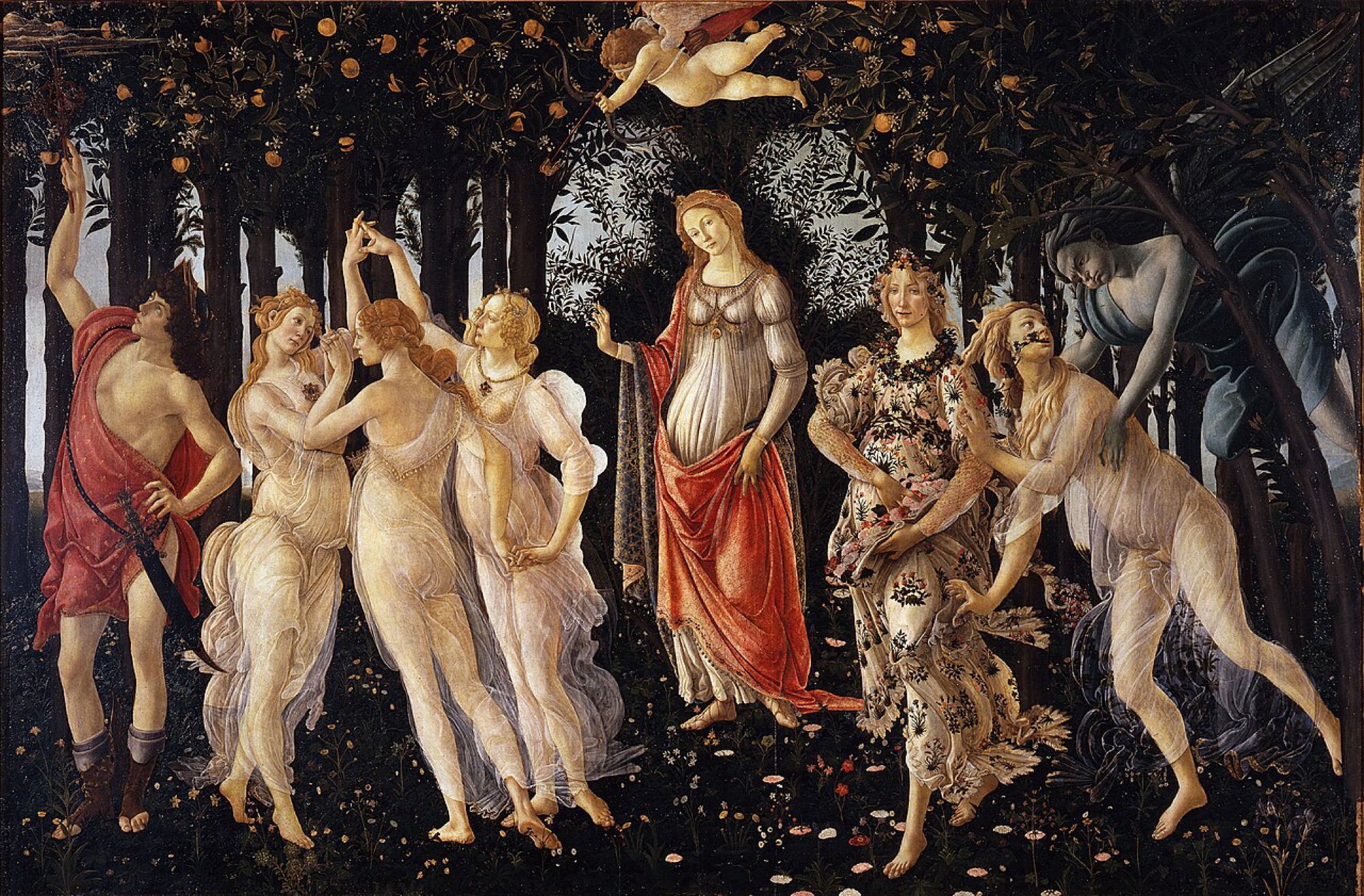 La primavera de Sandro Botticelli