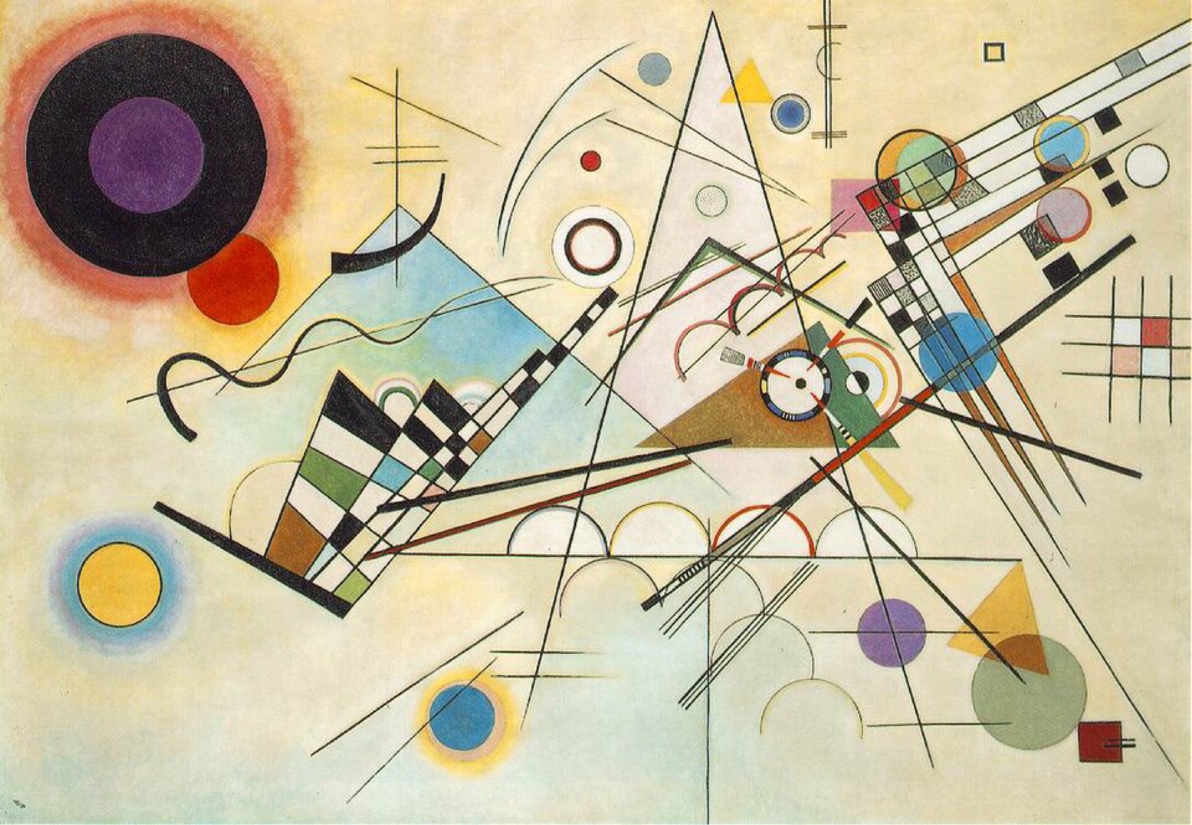 Composición VIII de Wassily Kandinsky