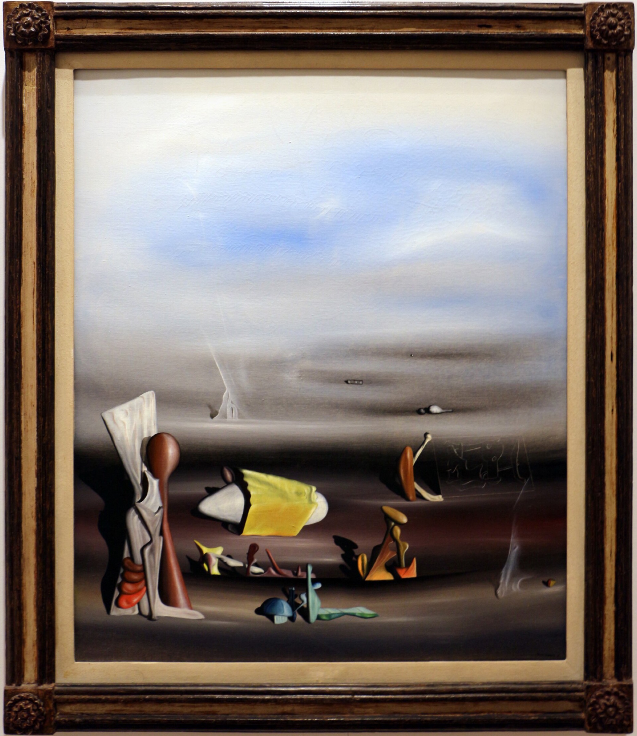 Construir y destruir de Yves Tanguy