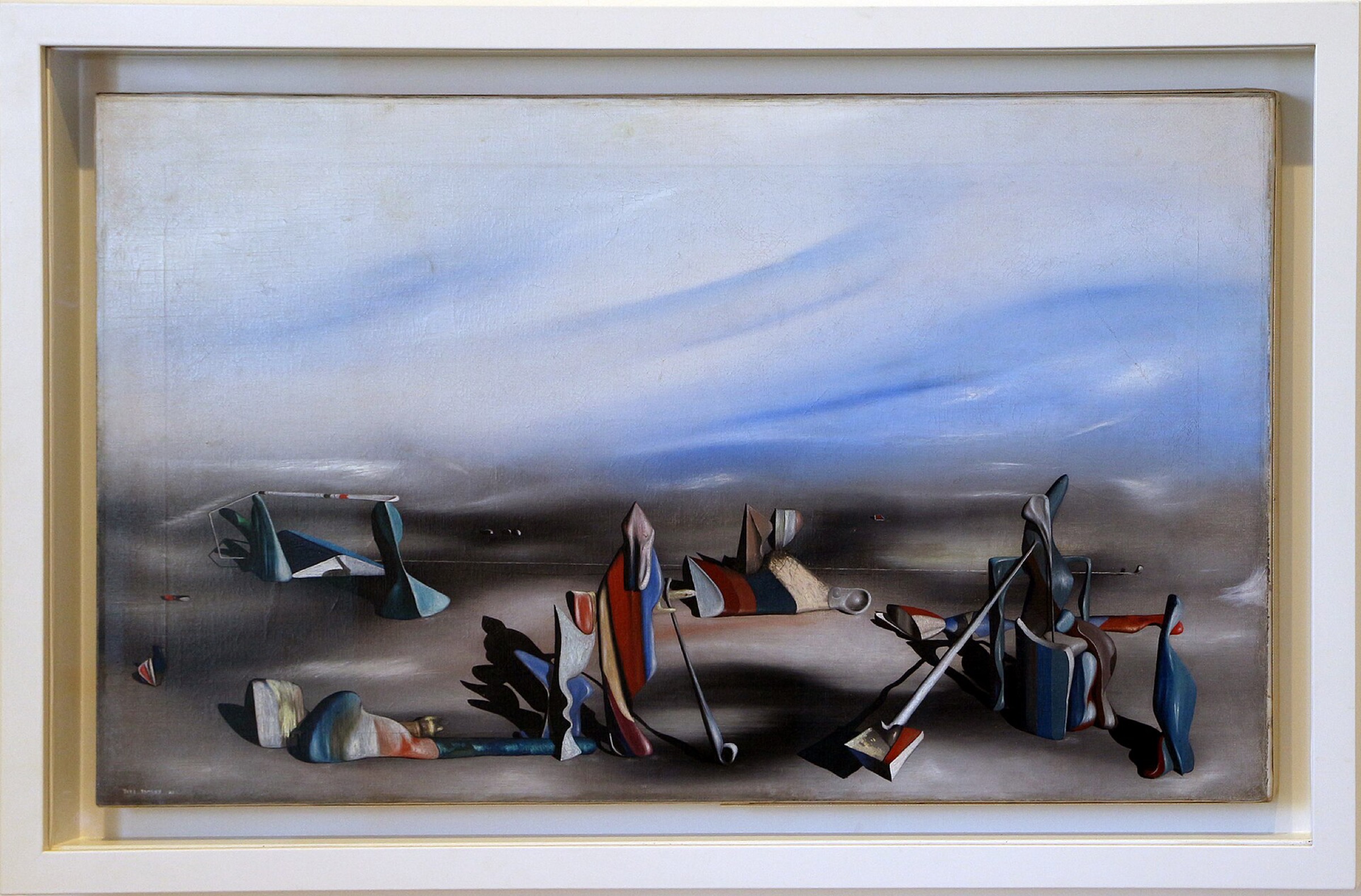 En un lugar indeterminado de Yves Tanguy